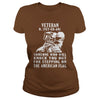 Image of VETERAN - AMERICAN FLAG T SHIRT