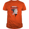 Image of Happy Columbus Day T-Shirt American Flag Cute Holiday Gift