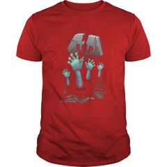 Zombie Hands on Cemetery happy halloween gift Zombie Hands on Cemetery