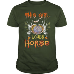 This Girl Loves Horse Halloween