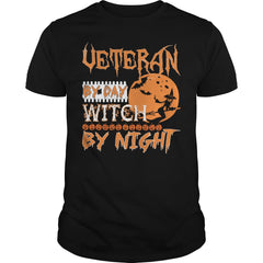 Veteran By Day Witch By Night Halloween
