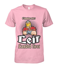 LEIF LANDED FIRST NORWEGIAN
