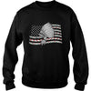 Image of NATIVE AMERICAN T SHIRT NATIVE IN MY FLAG US T SHIRT