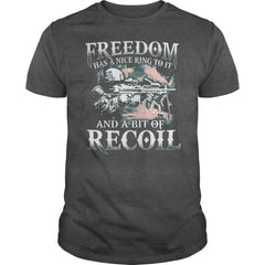 VETERAN T SHIRT FREEDOM HAS A NICE RING TO IT