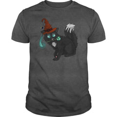 Halloween Cat with Red Hat