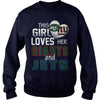 Image of This Girl Loves her Giants And Jets TShirt