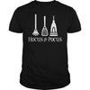 Image of Hocus pocus broom mop and vacuum halloween shirt, hoodie, tank top