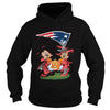 Image of Patriots Mickey Haloween Tshirt, Patriots Mickey Haloween Hoodies