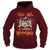 Image of This Girl Loves Hippopotamus Halloween