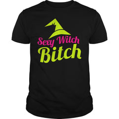SEXY WITCH BITCH with witches hat