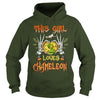 Image of This Girl Loves Chameleon Halloween