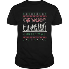 The walking christmas tshirt