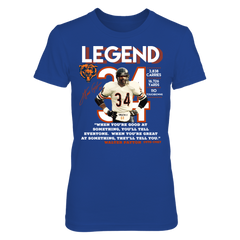 Chicago Bears Walter Payton Legend