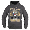 Image of Girl Loves Saints And Pelicans TShirt