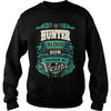 Image of If you are a HUNTER, then this shirt is for you! Whether you were born into it, or were lucky enough to marry in, show your pride by getting this shirt today. Makes a perfect gift!