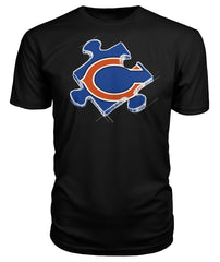 Chicago Bears Puzzle Collection T-shirt 2018