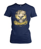 Image of Los Angeles Chargers - Burning Skull T-shirt