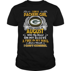 i am a packers girls  august