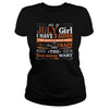 Image of AS A JULY GIRL I HAVE THREE SIDES TSHIRT BIRTHDAY GIFT SHIRT