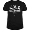 Image of LOVE HAPPY HALLOWEEN SHIRT TEE GIFTS HALLOWEEN WITCH PUMPKIN
