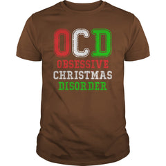 OCD Obsessive Christmas Disorder Holiday