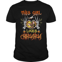 This Girl Loves Chihuahua Halloween