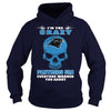 Image of I'm the Crazy PANTHERS Fan T-Shirt