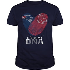 Patriots  Redsox Its In My DNA TShirt