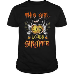 This Girl Loves Giraffe Halloween