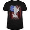 Image of arizona Deer Hunting US Flag shirt