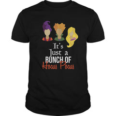 Its Just a Bunch of Hocus Pocus Tee Funny Halloween T Shirt