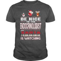 Be Nice To The Endocrinologist Santa Is Watching Christmas