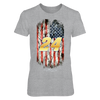 Image of Chase Elliott NASCAR 24 Patriotic Distressed Flag