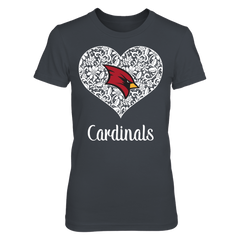 Saginaw Valley State Cardinals - Lace Heart Logo