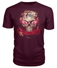 New England Patriots - Burning Skull T-shirt