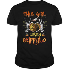 This Girl Loves Buffalo Halloween