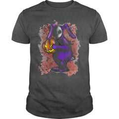 Creepy Cute Bunny Pumpkin Halloween T Shirt