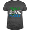 Image of Peace Love HOCKEY Girl Boy Dad Mom Man Men Woman Women Lady Coach Player