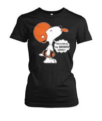 Browns - Cute Snoopy T-shirt