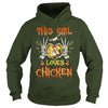 Image of This Girl Loves Chicken Halloween