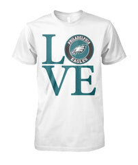 Philadelphia Eagles Love Shirt With Logo Limit Edition 2018