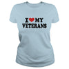 Image of I Love My Veterans - TeeForVeterans