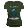 Image of I'm the Crazy EAGLES Fan T-Shirt