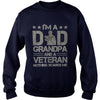 Image of Iam A Dad Grandpa And A Veteran TShirt