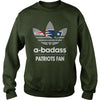 Image of ABADASS PATRIOTS FAN TSHIRT