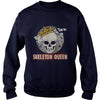 Image of Skeleton Queen T-Shirt Halloween Party