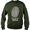 Image of Baseball Its In My DNA Baseball Shirt