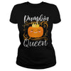 Image of Pumpkin Queen Cute Pumpkin Spice Season Halloween T-shirt