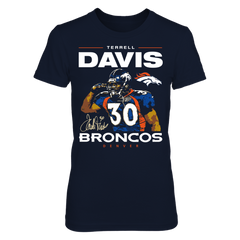 Denver Broncos - Terrell Davis - Player Portrait