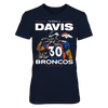 Image of Denver Broncos - Terrell Davis - Player Portrait
